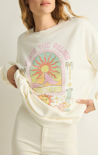 Under The Palms Sweatshirt - Z SUPPLY