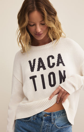 SIENNA VACATION SWEATER (SEA SALT) - Z SUPPLY