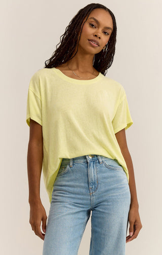 (XL) Z Supply Keyside Tee - Limeade