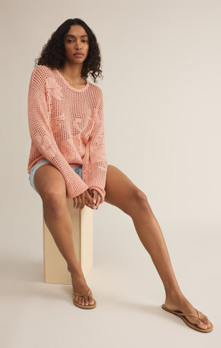 YAEL SWEATER (GUAVA) - Z SUPPLY