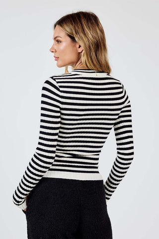 SIMPLY BEING STRIPED SWEATER - SADIE X SAGE