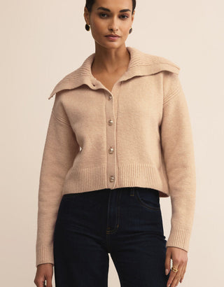 HOLMEN CARDIGAN (MACAROON) - Z SUPPLY