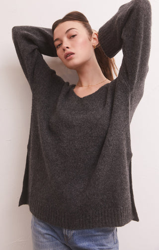 MODERN SWEATER (CHARCOAL) - Z SUPPLY